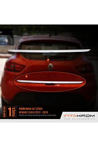 Renault Clio 4 Krom Bagaj Alt Çıtası 2012 Ve Üzeri / Hb ürün fotoğrafı