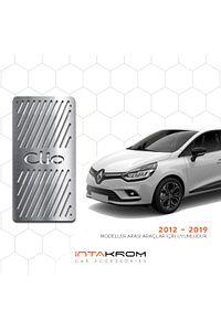 Renault Clio 4 Krom Ayak Dinlendirme Pedalı - 2012 - 2020 Hb -sw ürün fotoğrafı