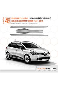Renault Clio 4 Sport Tourer Krom Yan Kapı Çıtası 2012-2019 ürün fotoğrafı