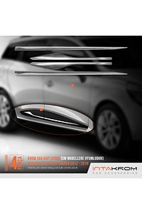 Renault Clio 4 Sport Tourer Krom Yan Kapı Çıtası 2012-2019 ürün fotoğrafı