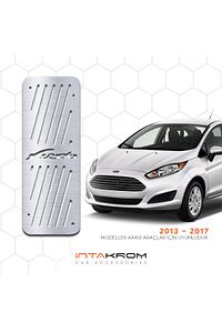 Ford Fiesta Krom Ayak Dinlendirme Pedalı - 2013 -2017 ürün fotoğrafı