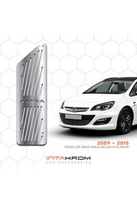Opel Astra J Krom Ayak Dinlendirme Pedalı - 2009 - 2015 ürün fotoğrafı