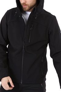 Erkek İçi Polarlı Su ve Rüzgar Geçirmez Softshell Spor Mont ürün fotoğrafı