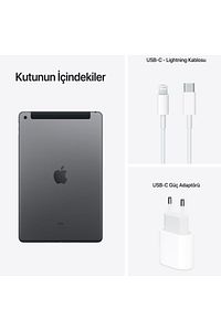 iPad 9. Nesil 64 GB 10.2" Wi-Fi Uzay Grisi Tablet (Apple Türkiye Garantili) ürün fotoğrafı