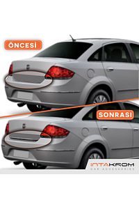 Fiat Linea Krom Bagaj Alt Çıtası 2007-2012 ürün fotoğrafı