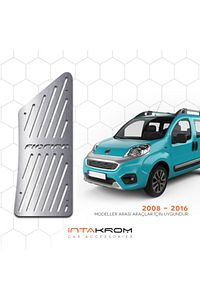 Fiat Fiorino Krom Ayak Dinlendirme Pedalı - 2008 - 2016 ürün fotoğrafı