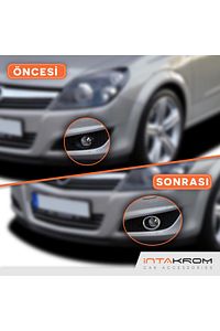 Opel Astra H Krom Sis Çerçevesi 2 Parça 2004 - 2010 / Hb - Sd ürün fotoğrafı