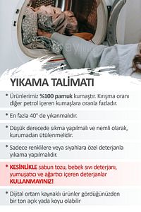 3 Parça - Puset Örtüsü, Bel Destekli Puset Minderi, Puset Çarşafı, %100 Pamuk- Tutmalı ürün fotoğrafı