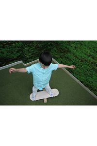 Ahşap Denge Tahtası Wooden Balance Board ürün fotoğrafı