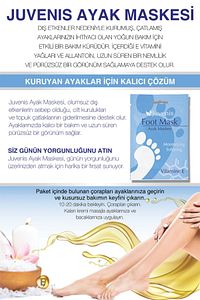 E Vitaminli Pürüzsüzleştiren Nemlendirici Ve Çatlak Karşıtı Çorap Tipi Ayak Maskesi ürün fotoğrafı