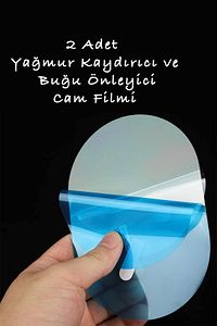Yağmur Suyu Kaydırıcı 2li Oto Cam Film Araç Yan Dikiz Aynası Buğu Önleyici 2 Adet Araba Su Tutmaz ürün fotoğrafı