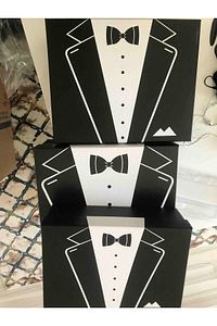 Damat Kutusu Smokin Model 3'lü ürün fotoğrafı