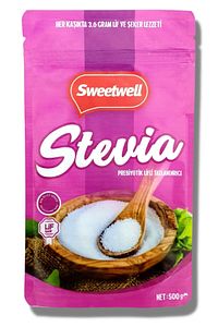 Stevia Prebiyotik Lifli Toz Sofralık Tatlandırıcı 500 Gr ürün fotoğrafı