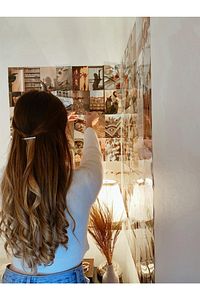 Natural Temalı Poster Seti - Arkası Yapışkanlı Duvar Posteri Kolaj Seti - 100 Adet - 10cm*15cm ürün fotoğrafı