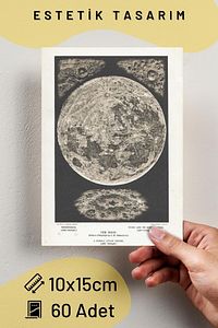 Vintage Retro Poster Seti - Kolaj Seti - Oda Ve Duvar Dekoru - Duvar Posteri - Yapışkanlı - 60 Adet ürün fotoğrafı