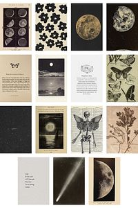 Vintage Retro Poster Seti - Kolaj Seti - Oda Ve Duvar Dekoru - Duvar Posteri - Yapışkanlı - 60 Adet ürün fotoğrafı