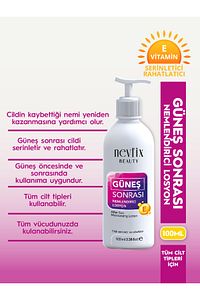 Beauty 100 ml Güneş Sonrası Nemlendirici & Ferahlatıcı Losyon Vitamin E ürün fotoğrafı
