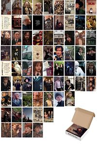 Harry Potter Posterleri Kolaj Seti - 70 Adet, Film Sahneleri Poster Seti, Arkası Yapışkanlı, Kutulu ürün fotoğrafı