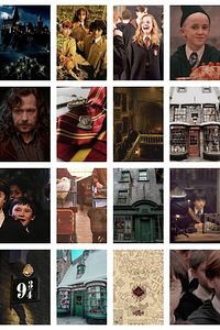 Harry Potter Posterleri Kolaj Seti - 70 Adet, Film Sahneleri Poster Seti, Arkası Yapışkanlı, Kutulu ürün fotoğrafı
