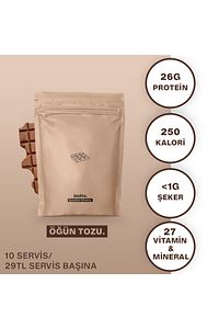 Proteinli Öğün Tozu - Double Choco 600gr - 10 Servis ürün fotoğrafı