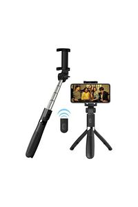 Selfie Stick L01 Bluetooth Selfie Çubuğu Tripod,monopod ürün fotoğrafı