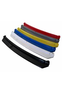 4 Parça Ön Lip Üniversal Ön Tampon Eki Piano Black Mavi ( Renk Belirtiniz ) ürün fotoğrafı