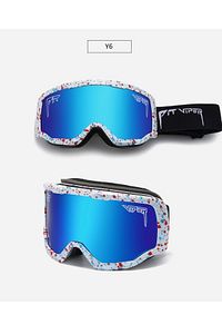 Uv400 Korumalı Buğu Önleyici Çift Katmanlı Snowboard Kayak Gözlüğü ürün fotoğrafı