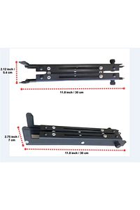 Katlanabilir, Çelik Laptop Standı Soğutucu Notebook Dizüstü Tablet Macbook, Tüm Ekranlarla Uyumlu ürün fotoğrafı