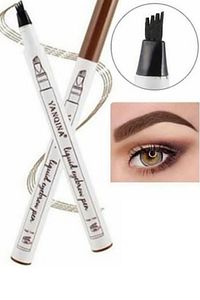 Fine Sketch Kaş Kalemi Şekillendirme Boyama Rimeli Kalıcı Microblading (siyah) ürün fotoğrafı
