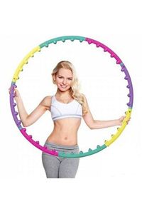 Masajlı Zayıflatıcı 8 Parça Çember Hulahop 98 Cm 1000 Gr. Hl2 ürün fotoğrafı