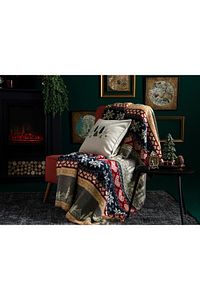 Winterfell Akrilik Tv Battaniye 130x170 Cm Lacivert-kırmızı ürün fotoğrafı