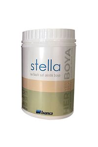 Stella Su Bazlı Saf Akrilik Boya - 0101-Beyaz #8211 - 1 Lt ürün fotoğrafı