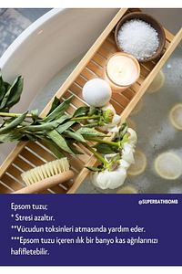 Banyo Topu, Banyo Bombası, Nem Topu, Stantlı 30 Adet 40 Gram Manikür Boy ürün fotoğrafı