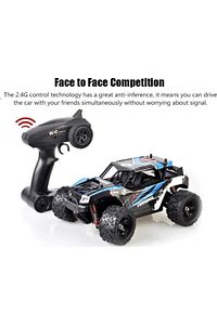 Gepettoys Extreme Elektirikli Thunder 40 Km Hız Yapan Hız Canavarı Uzaktan Kumandalı Araba Jeeb ürün fotoğrafı