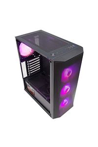 Cold 4x120mm Rainbow Fanlı Oyuncu Bilgisayar Kasası ürün fotoğrafı