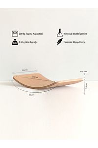 Ahşap Denge Tahtası, Montessori Balance Board, Çocuklar Ve Yeni Başlayanlar Için Oyun Tahtası ürün fotoğrafı