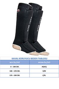 Elastik Kaval Koruyucu Kick Boks Muay Thai Kaval Koruyucu Ve Dişlik 2’li Set ürün fotoğrafı