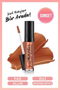 Lıquıd Illumınator Aydınlatıcı Allık 3 In 1 - Sunset ürün fotoğrafı