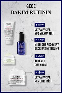 Midnight Recovery Cildi Onaran ve Aydınlık Görünüm veren Gece Serumu 15 ml ürün fotoğrafı