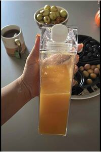 500ml Mika Süt Bardağı Su Kahve Içecek Şişesi | Cam Değildir | Kahve Ve Sunum Bardağı -1 Adet ürün fotoğrafı