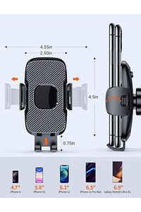 Araç Içi Otomatik Telefon Tutucu Cam Ve Torpido Için Yüksek Kalite Ücret Iade Garantili ürün fotoğrafı