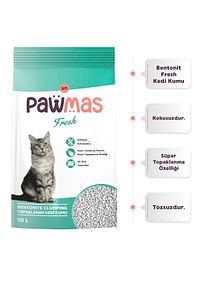 Fresh Bentonit Kedi Kumu 10 Lt ürün fotoğrafı