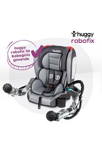 Gri Robofix 9-36 Kg Isofixli Katlanabilir Oto Koltuğu ürün fotoğrafı