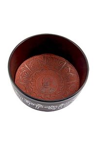 Meditasyon Çanı Yoga Çanı Tibet Çanağı Singing Bowl 19 Cm ürün fotoğrafı