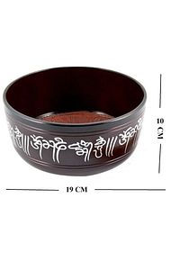 Meditasyon Çanı Yoga Çanı Tibet Çanağı Singing Bowl 19 Cm ürün fotoğrafı
