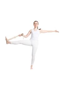 Yoga Kemeri, Organik Pamuk Yoga Kayışı 4 Cm 2.5 Mt (BOYASIZ) ürün fotoğrafı