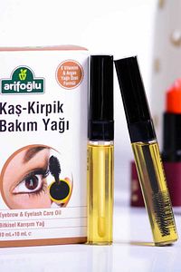 Kaş Kirpik Bakım Yağı 10 ml + 10 ml -Argan Yağlı & Doğal E Vitaminli ürün fotoğrafı