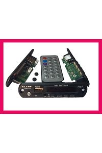 Class Bluetoothlu Araç Oto Teyp Aux Usb Sd Mikrofonlu Dönüştürücü Çevirici Mp3 Modülü Board Karttır ürün fotoğrafı