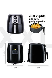 Fastfryer XXL 8.5 Litre ( Yağsız Fritöz Airfryer ) HAF-03 ürün fotoğrafı