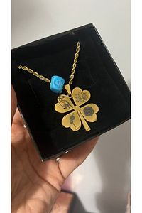 Tukan Kuşu,yaşam Çiçeği,lotus Çicegi,karahindibağ Çiçekli Sayı Sekansli Yonca Kolye ürün fotoğrafı